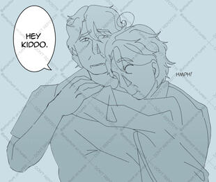 My OC Casper (Outdated design) and Ethan Hunt from Mission: Impossible